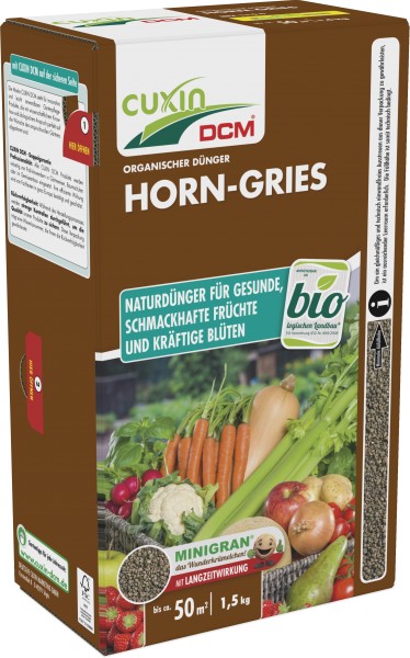 Cuxin DCM Organischer Dünger "Horn-Gries" - 1,5 kg