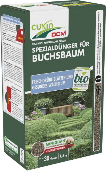 Cuxin DCM Spezialdünger für "Buchsbaum" - 1,5 kg