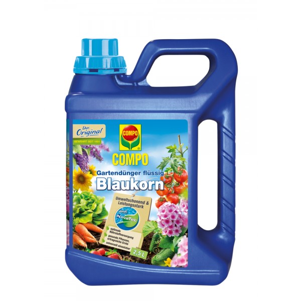 Compo Gartendünger flüssig "Blaukorn" - 2,5 Liter